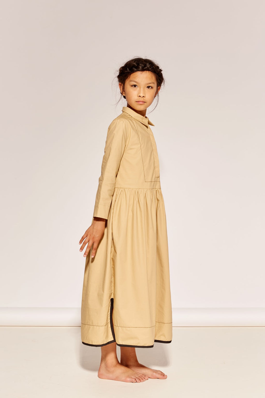 Camel Over Easy Dress