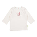 1984365 Pink Striped Embroidered L/S Tee