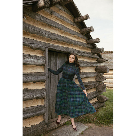 Ava and Lu plaid  turtleneck