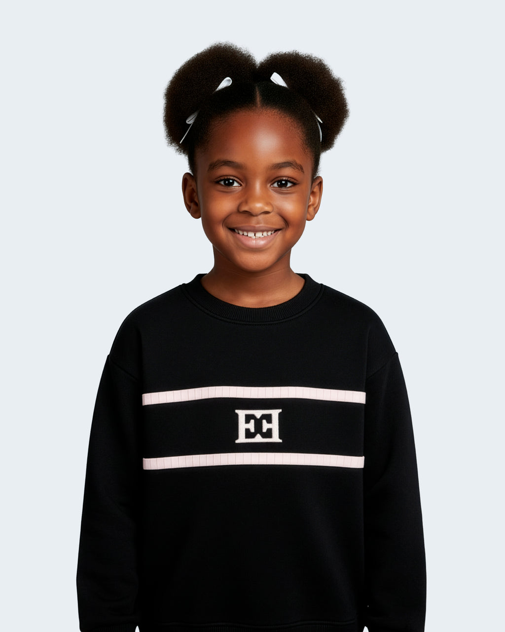 GIRL LS LOGO DRESS - ESCADA