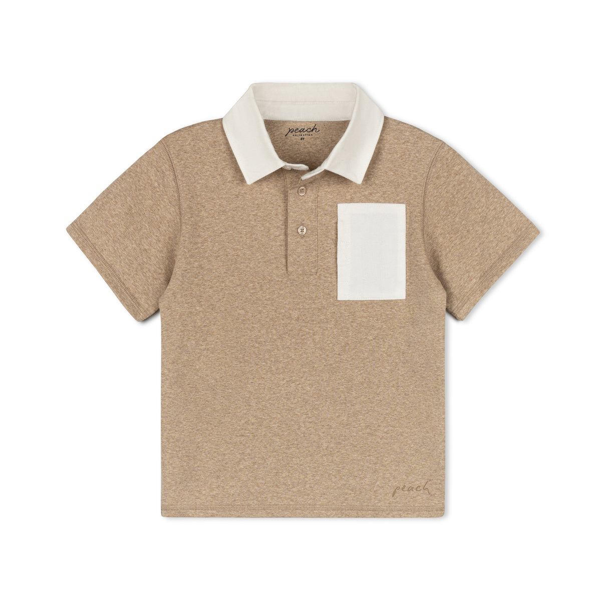 PEACH KIDS Boys short sleeve polo