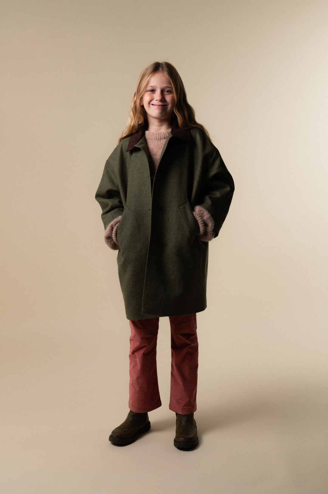 Abrigo oversize Birinit Miro para niños