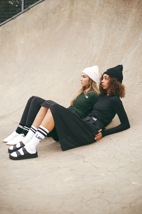 Pleaded Athletic Skirt