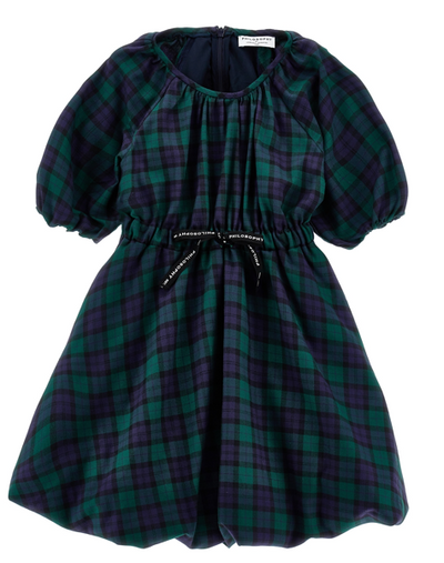 I1F908 6123 Philosophy  FW25 Ballon Sleeve Dress