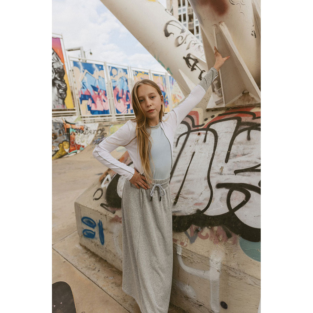 CH25105 Light Blue Blocked Tee