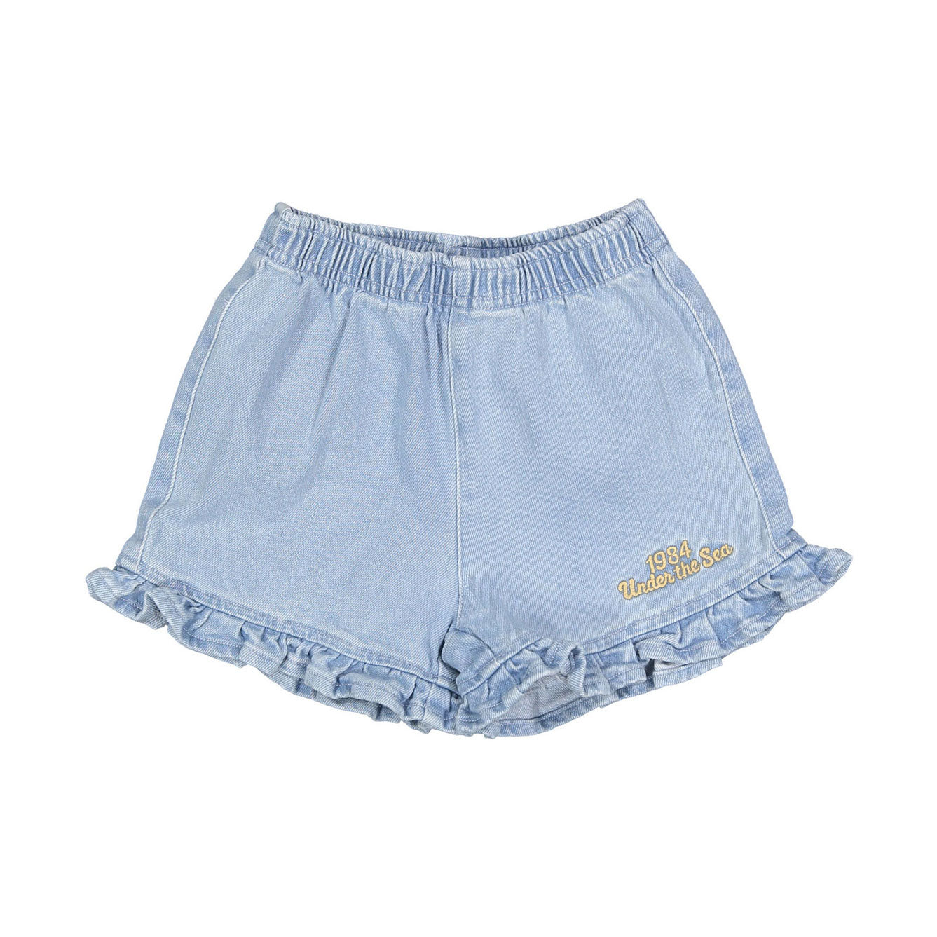 1984439 Denim Ruffle Short