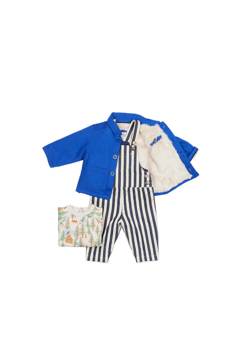 H25BV01 ARSENE & LES PIPELETTES Cobalt Veste