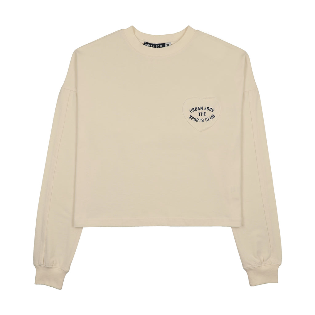 טישירט תג לב של Off-White