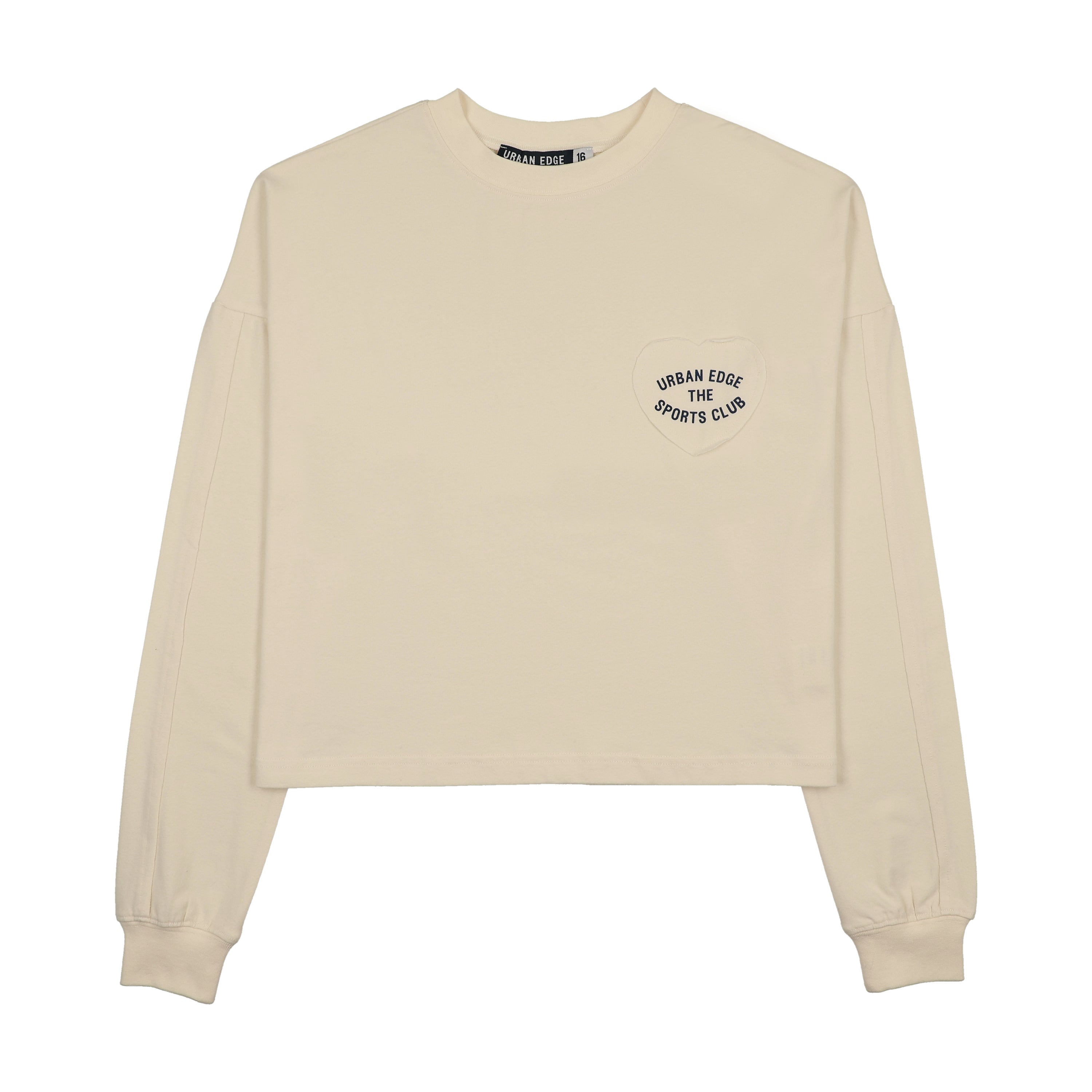טישירט תג לב של Off-White
