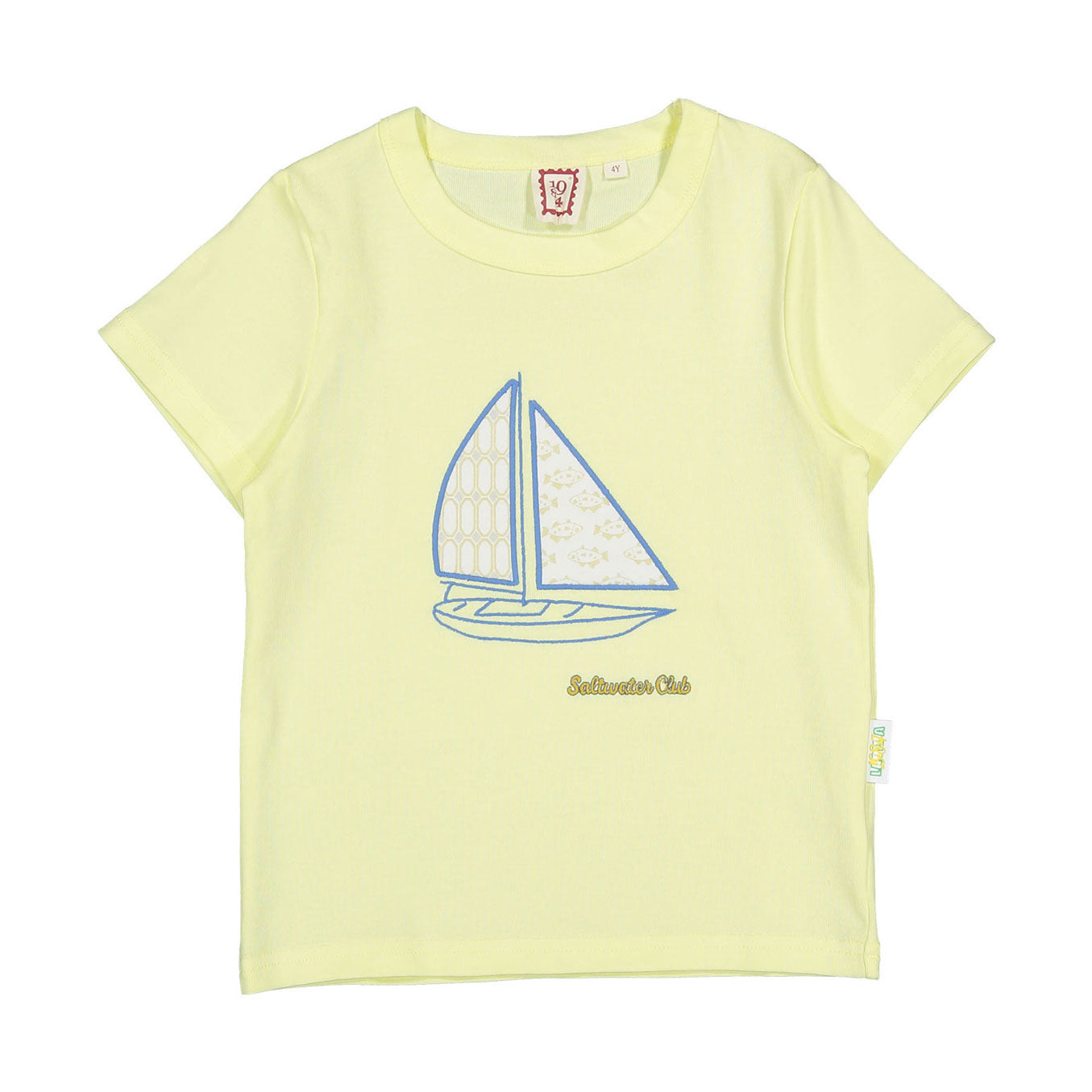 1984436 Green Sailboat Patch Tee