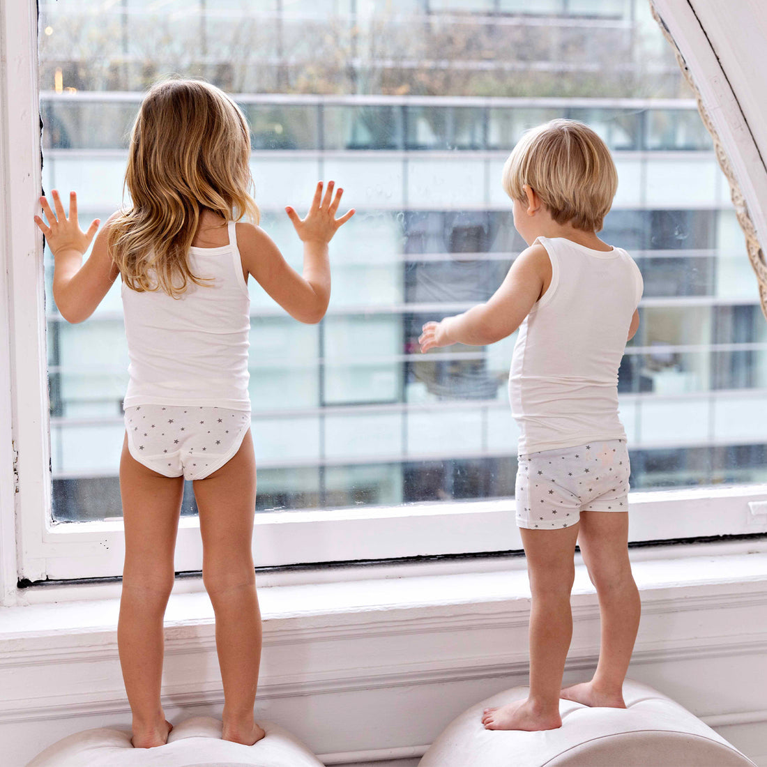 90002-170 Conjunto de ropa interior con botones Noggi para niño