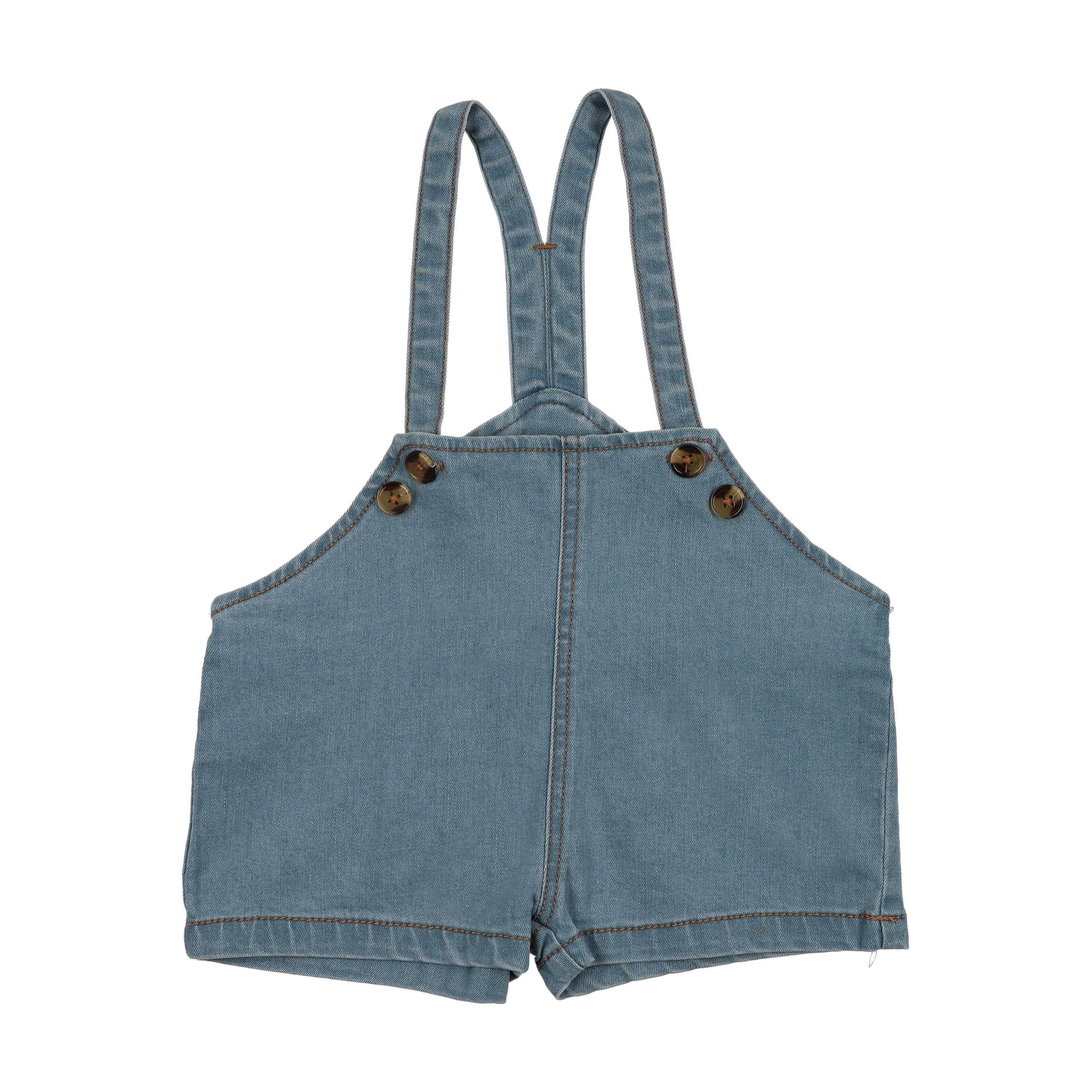 CHAMBRAY OVERALL BLUE CHAMBRAY
