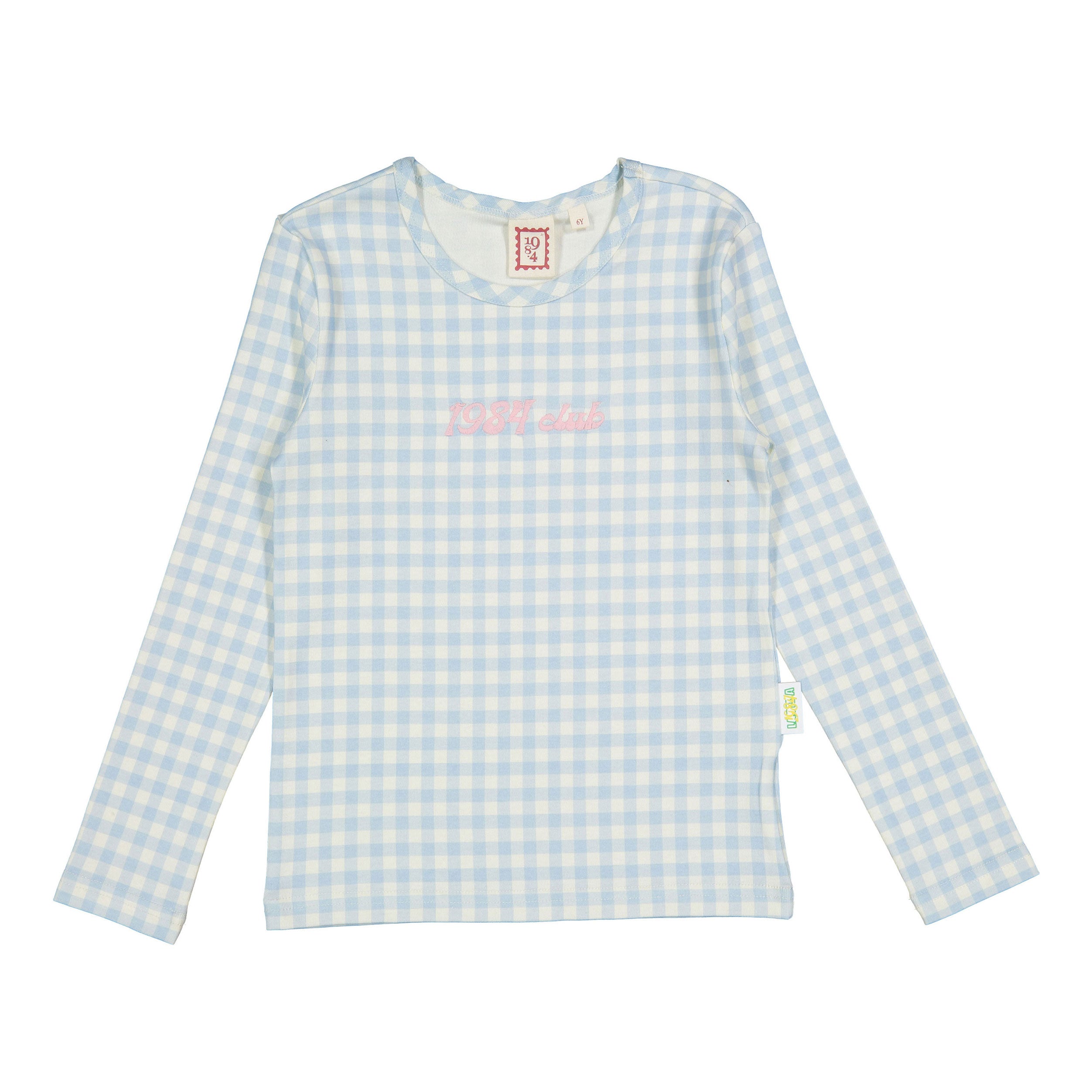 1984452 Gingham Long Sleeve Tee