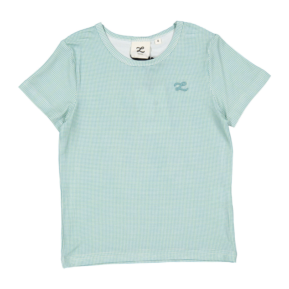 Fern Gingham Printed Tee