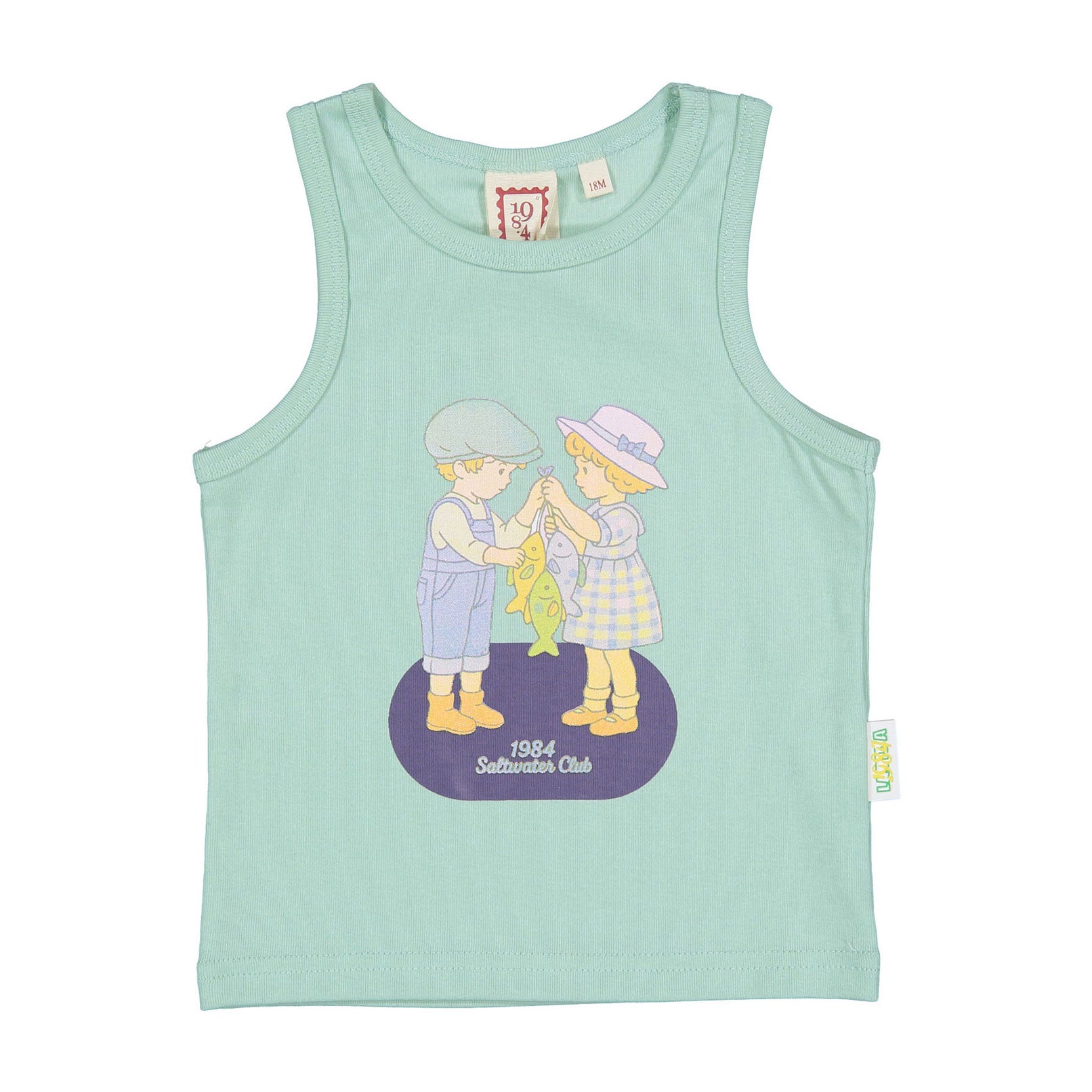 1984417 Blue Graphic Tank