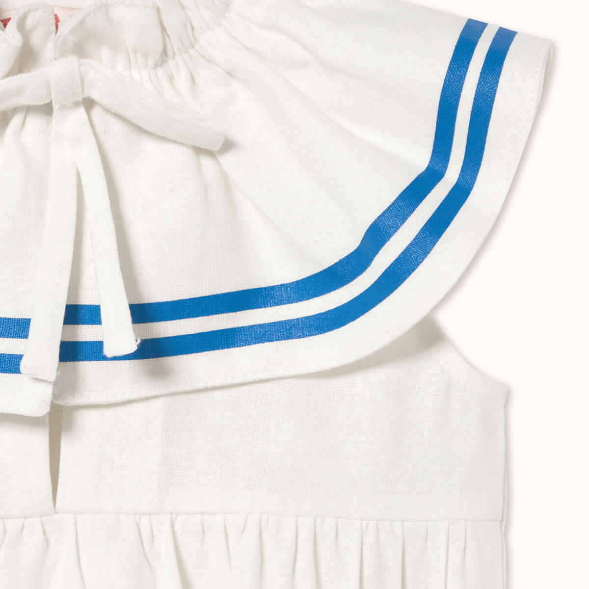Stripes Bow Body Off White