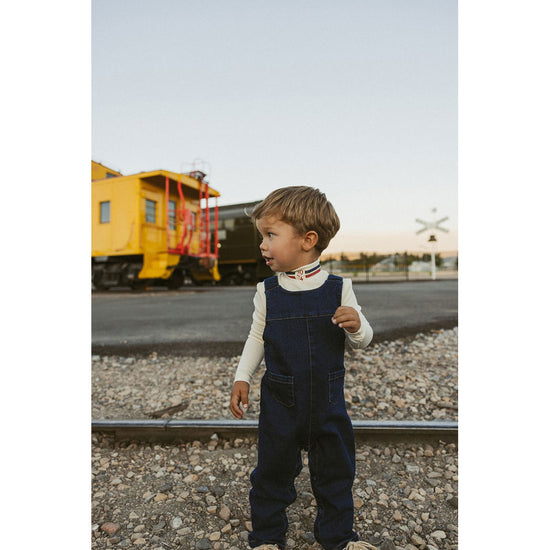 198455 1984 Denim Long Overalls