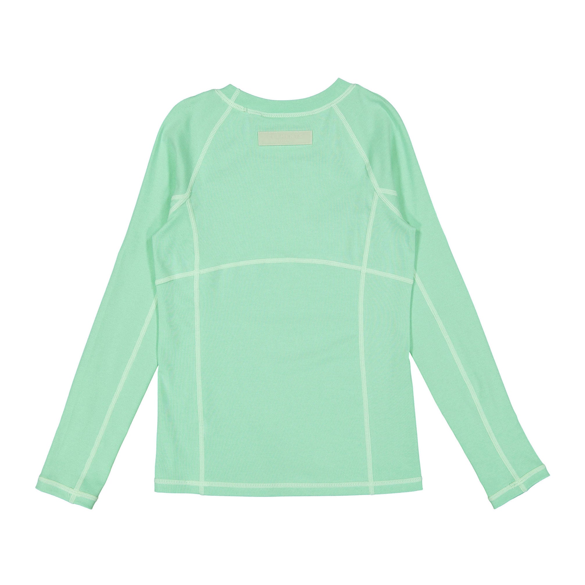 ELS2605 Green E Logo Stitch Tee
