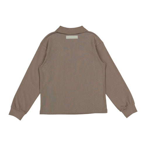ELS2636 Taupe E Logo Polo