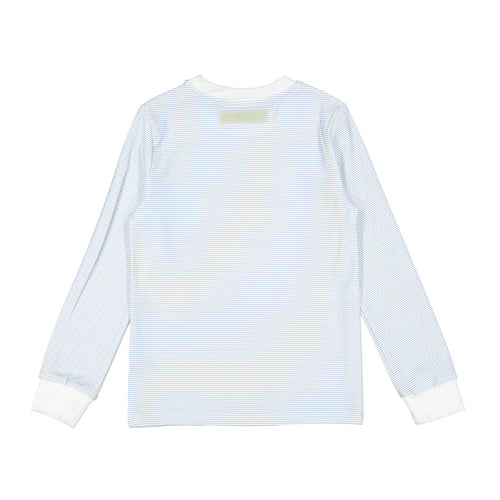ELS2617 Blue/White Striped Tee