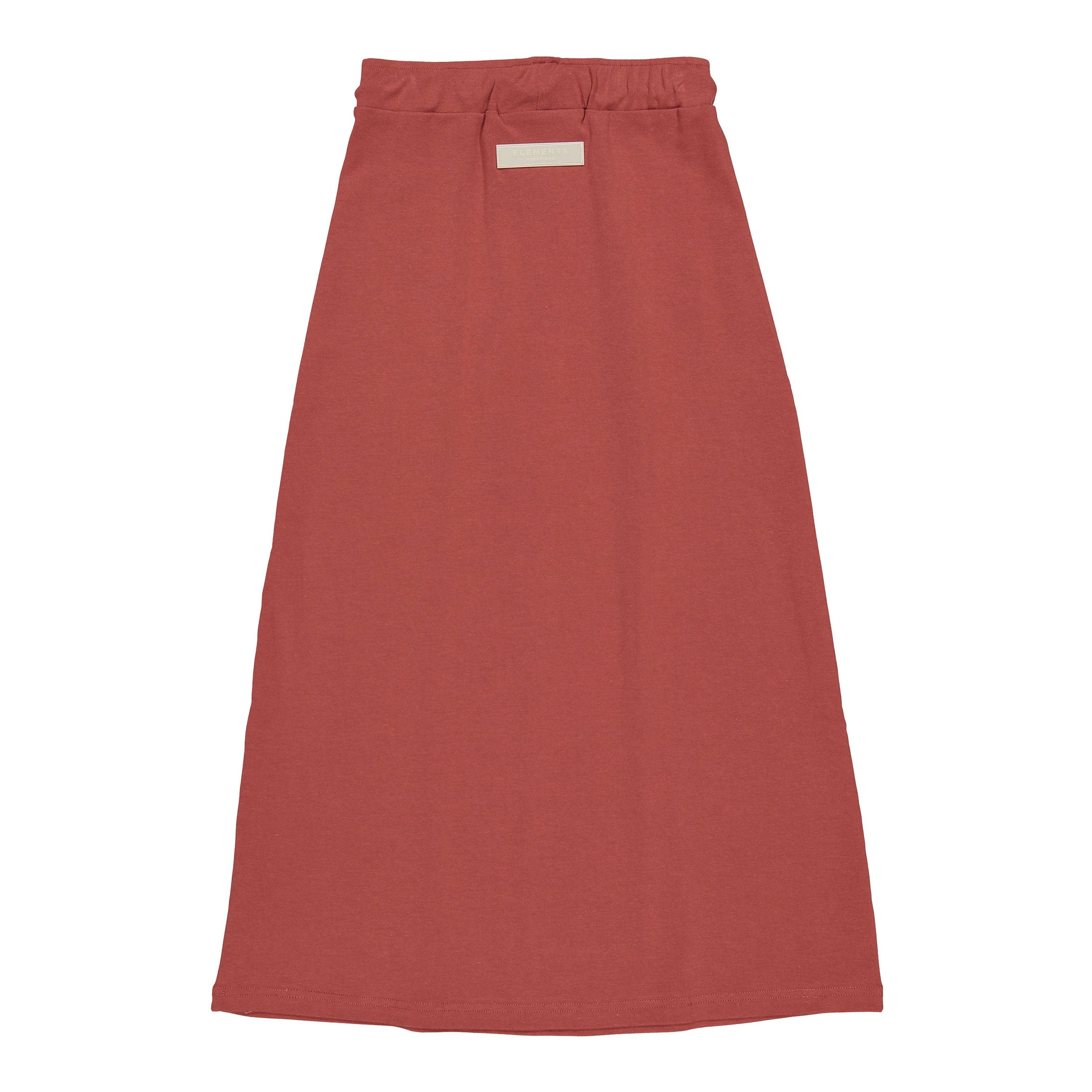 ELS2622 Rust Camp Drawstring Skirt