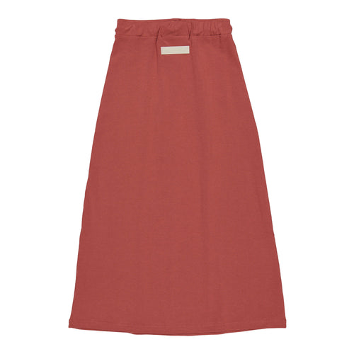 ELS2622 Rust Camp Drawstring Skirt