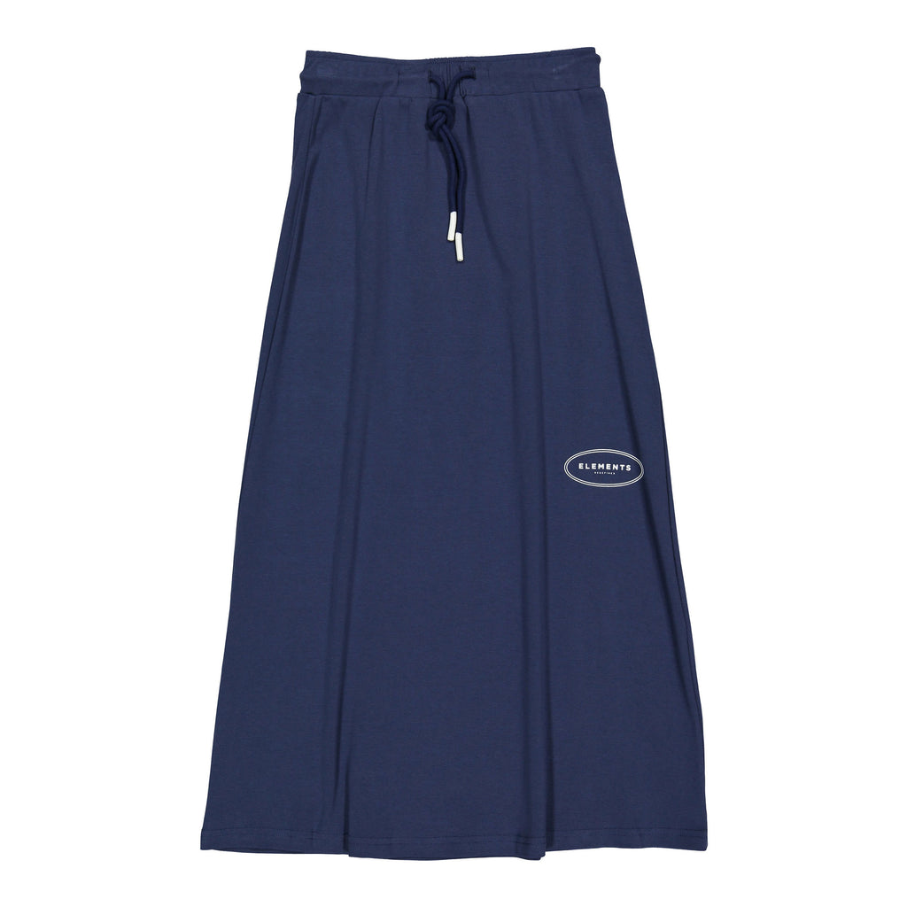 ELS2627 Navy Redefined Drawstring Skirt