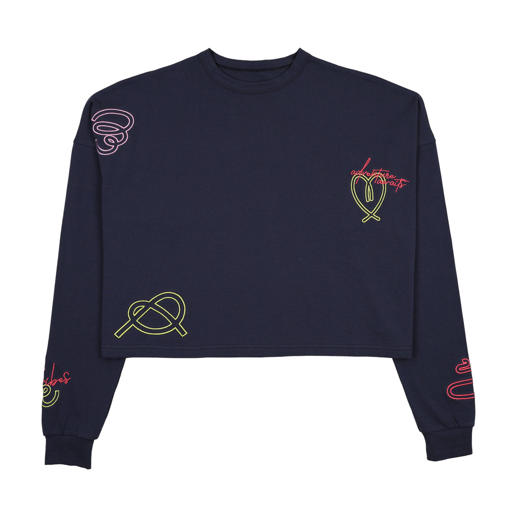Neon Embroidered Tee Shirt
