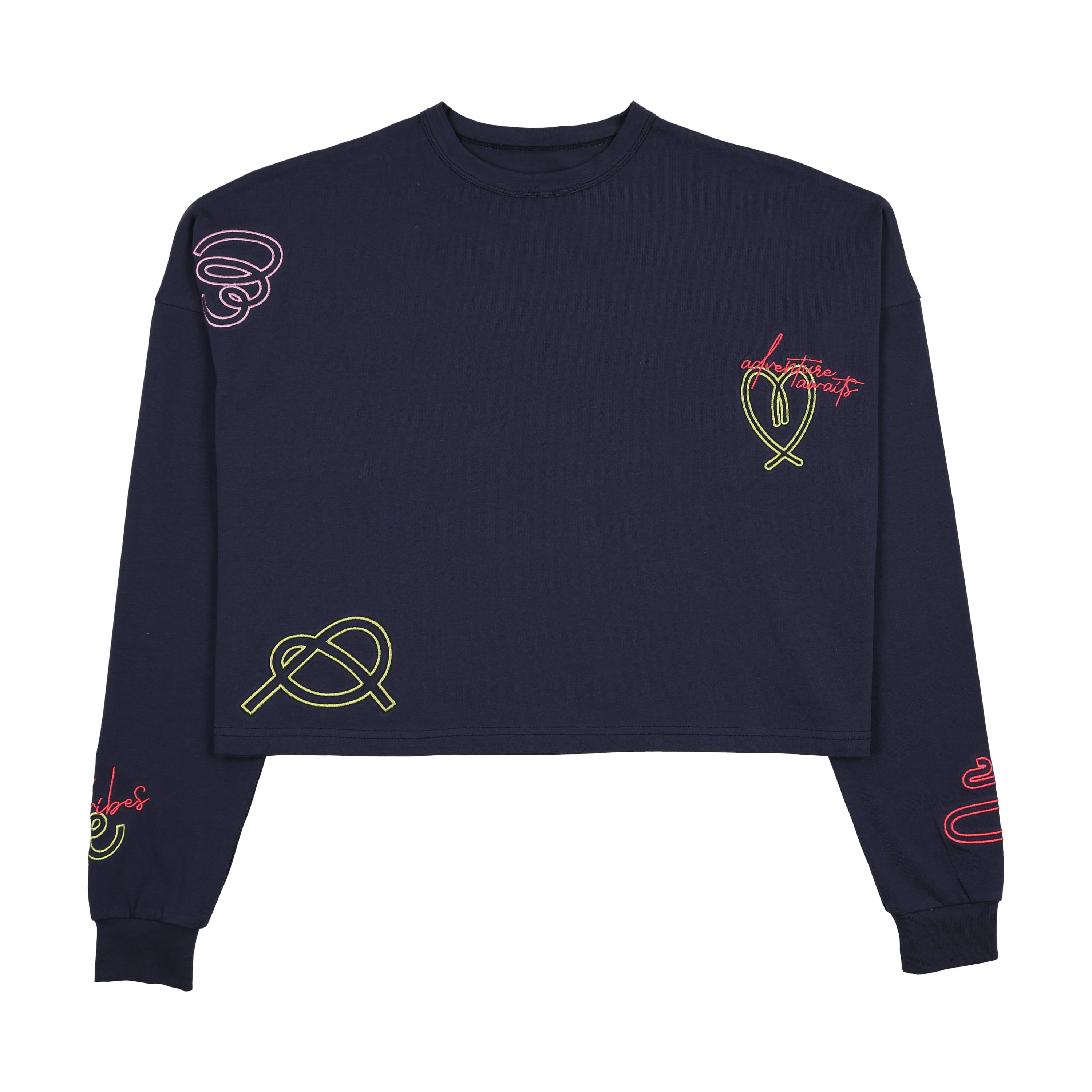 Neon Embroidered Tee Shirt