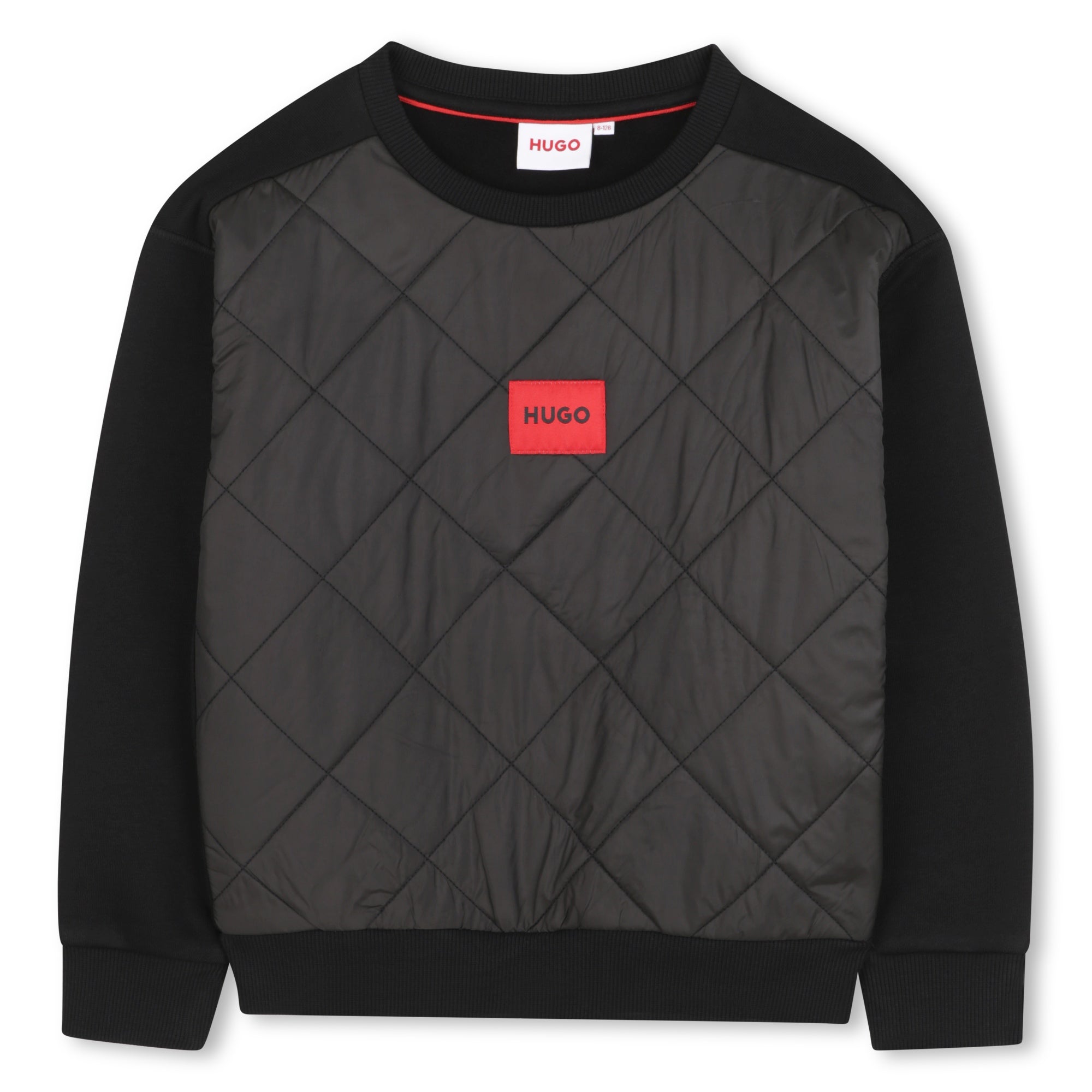 G00450 Hugo black fancy sweatshirt