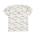 1984380 Chicken Print S/S Puff Sleeve Tee