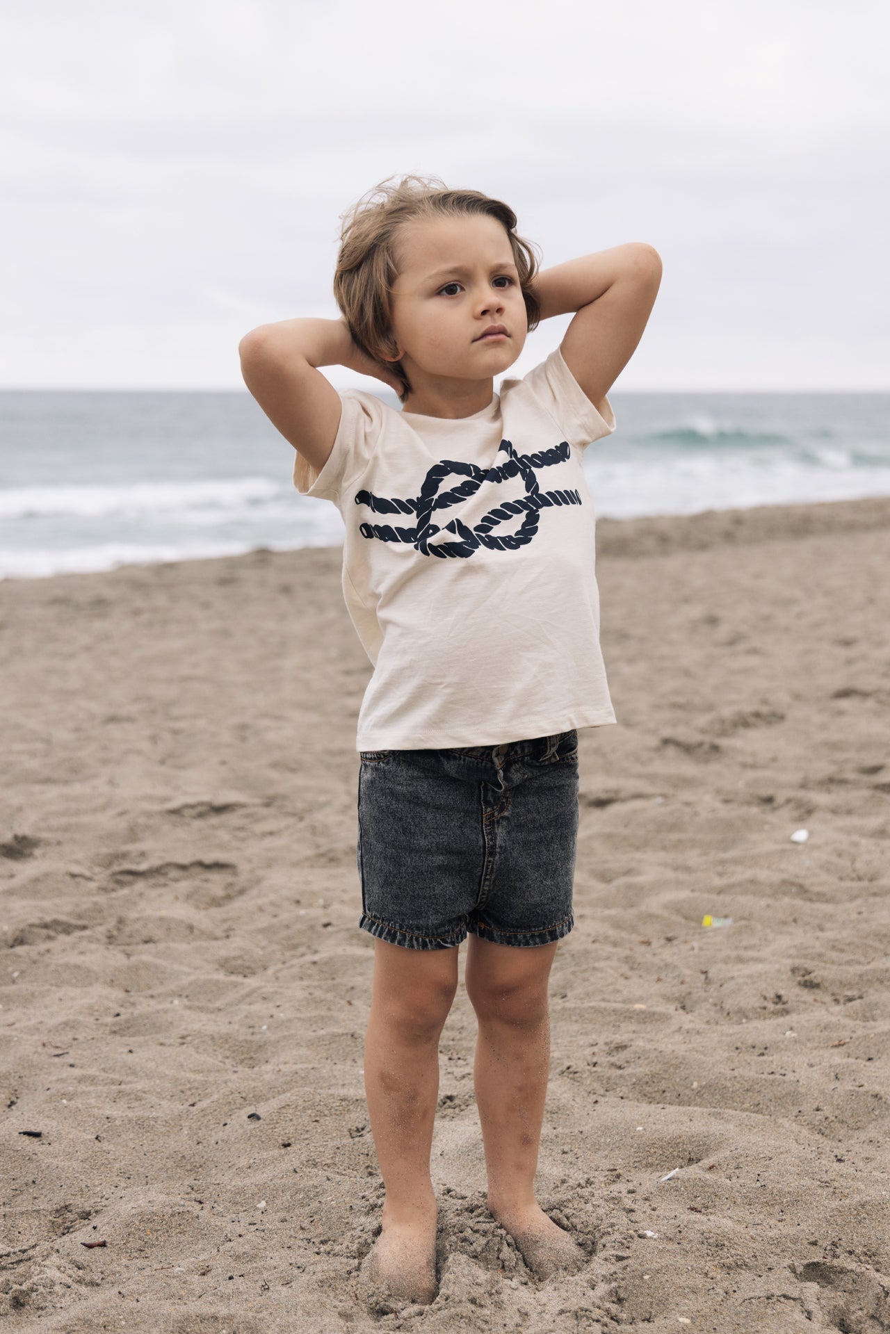 DENIM SHORTS black denim