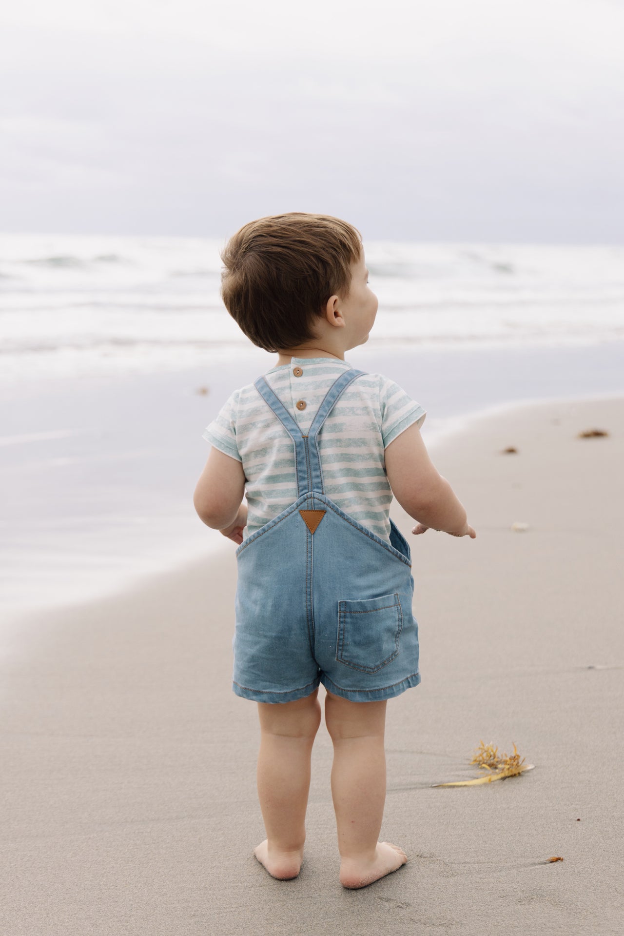 CHAMBRAY OVERALL BLUE CHAMBRAY