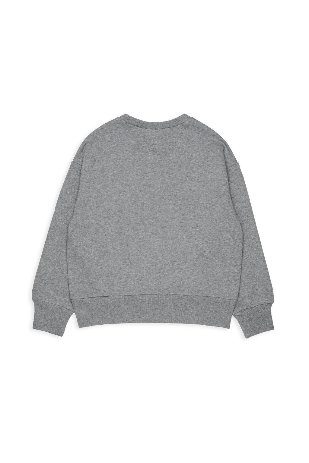 SWEATSHIRT WITH I HEART N21 AROUND COLLAR - GREY