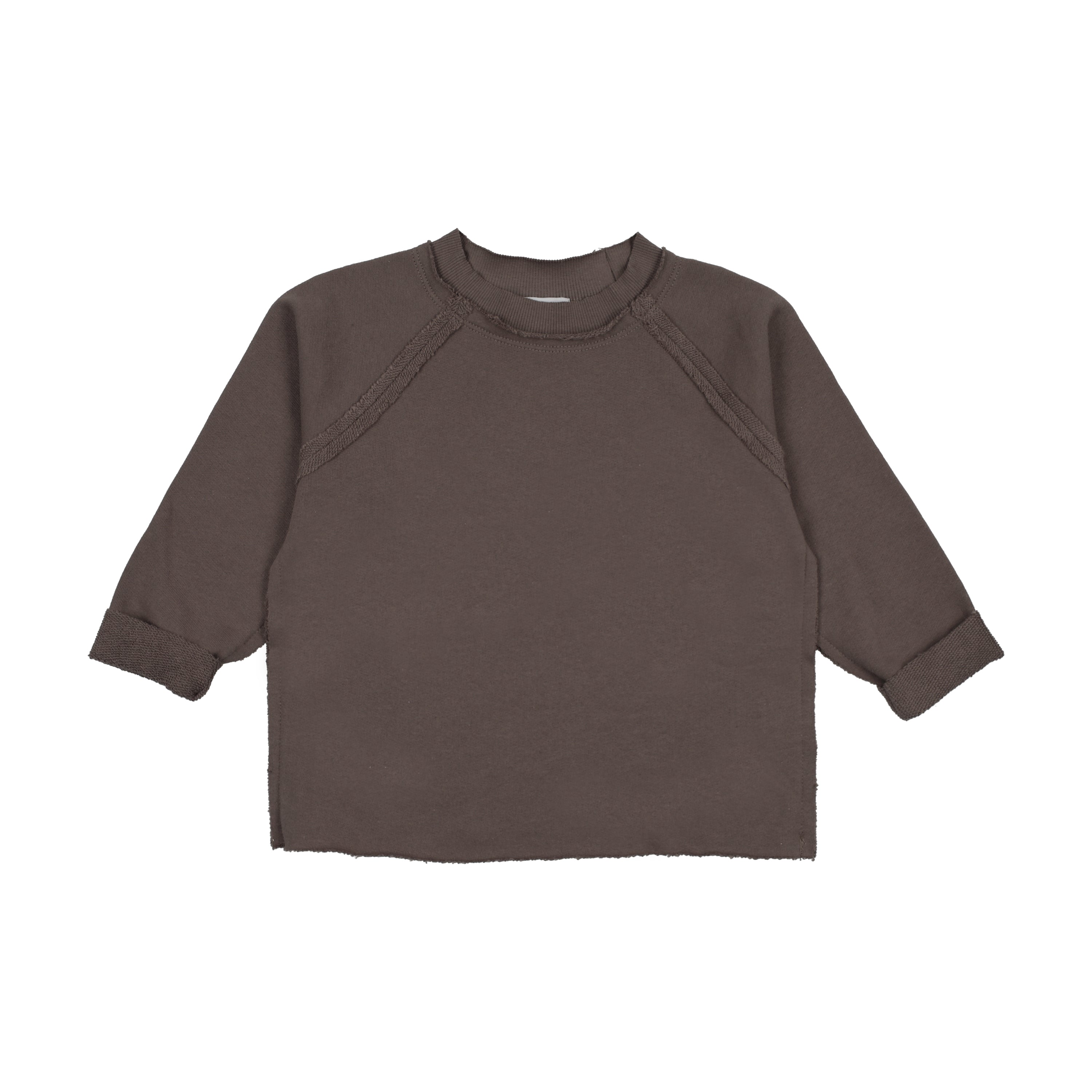 Kin Kin Raw Edge Pocket Sweatshirt