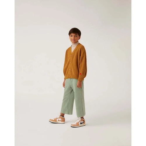 The Sunday Collective Wool Confetti Gold Cardigan