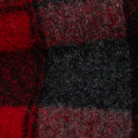 PLAID BOMBER JACKET - BLACK