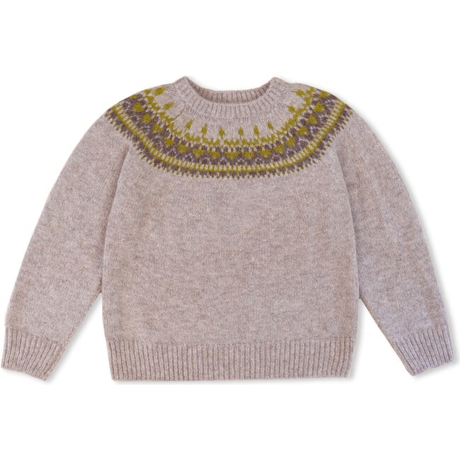 The sunday collective Alpaca fair isle sweater