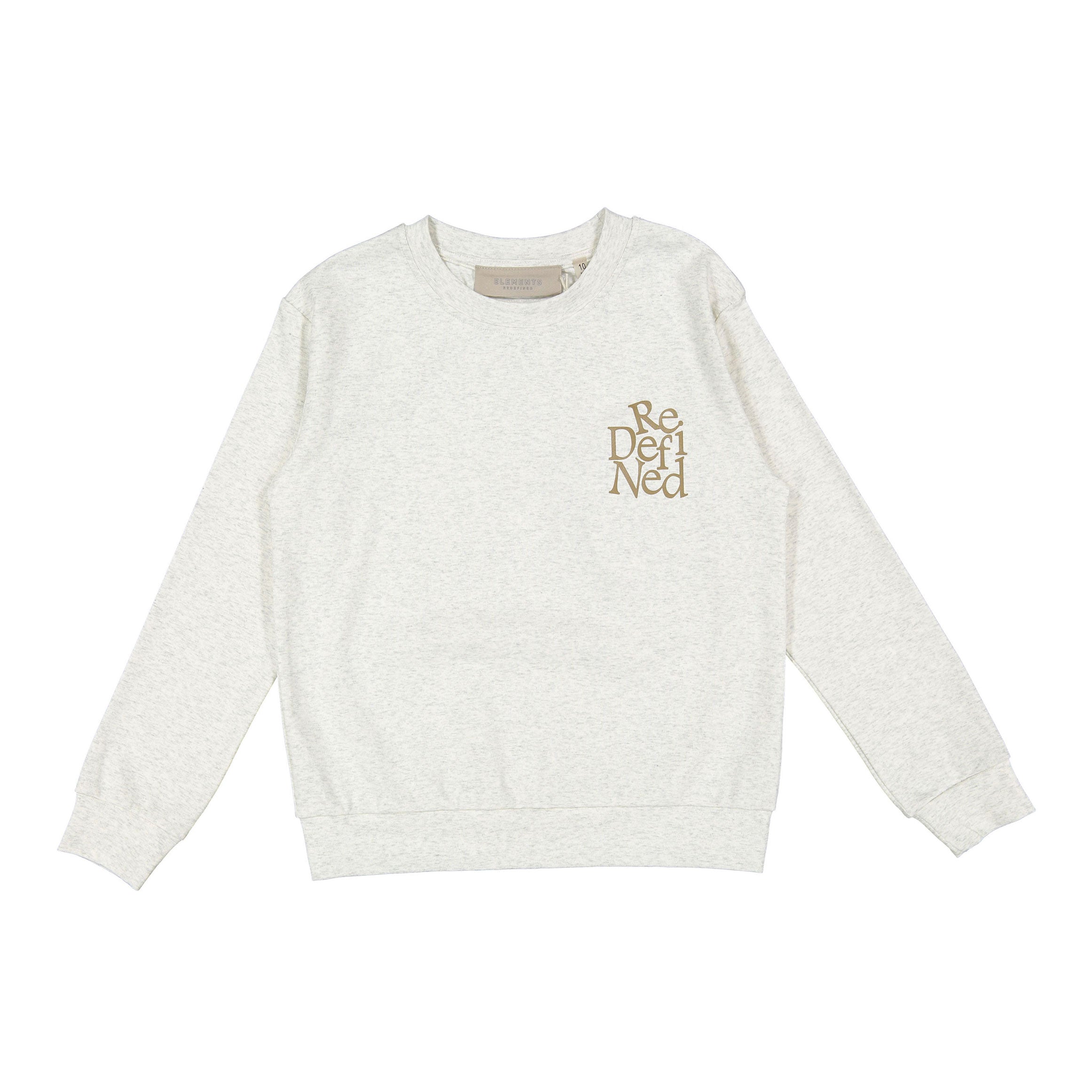 ELS2628 Heather Grey Thin Sweatshirt