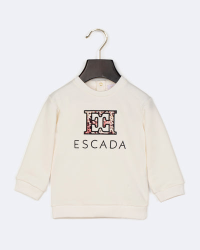 BABY GIRL LS LOGO SWEATSHIRT