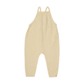 DENIM LONG ROMPER YELLOW DENIM