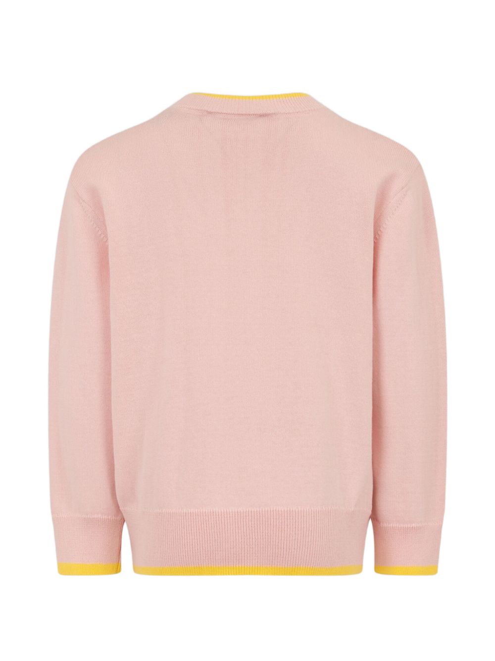 ETRO KNIT CREWNECK SWEATR WTIH LARGE FLORAL LOGO