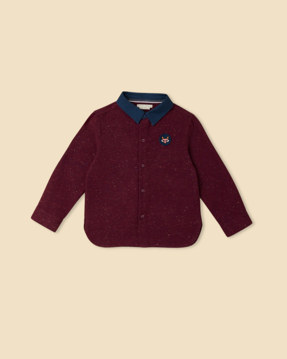 The Sunday Collective Speckled Button Down Shirt