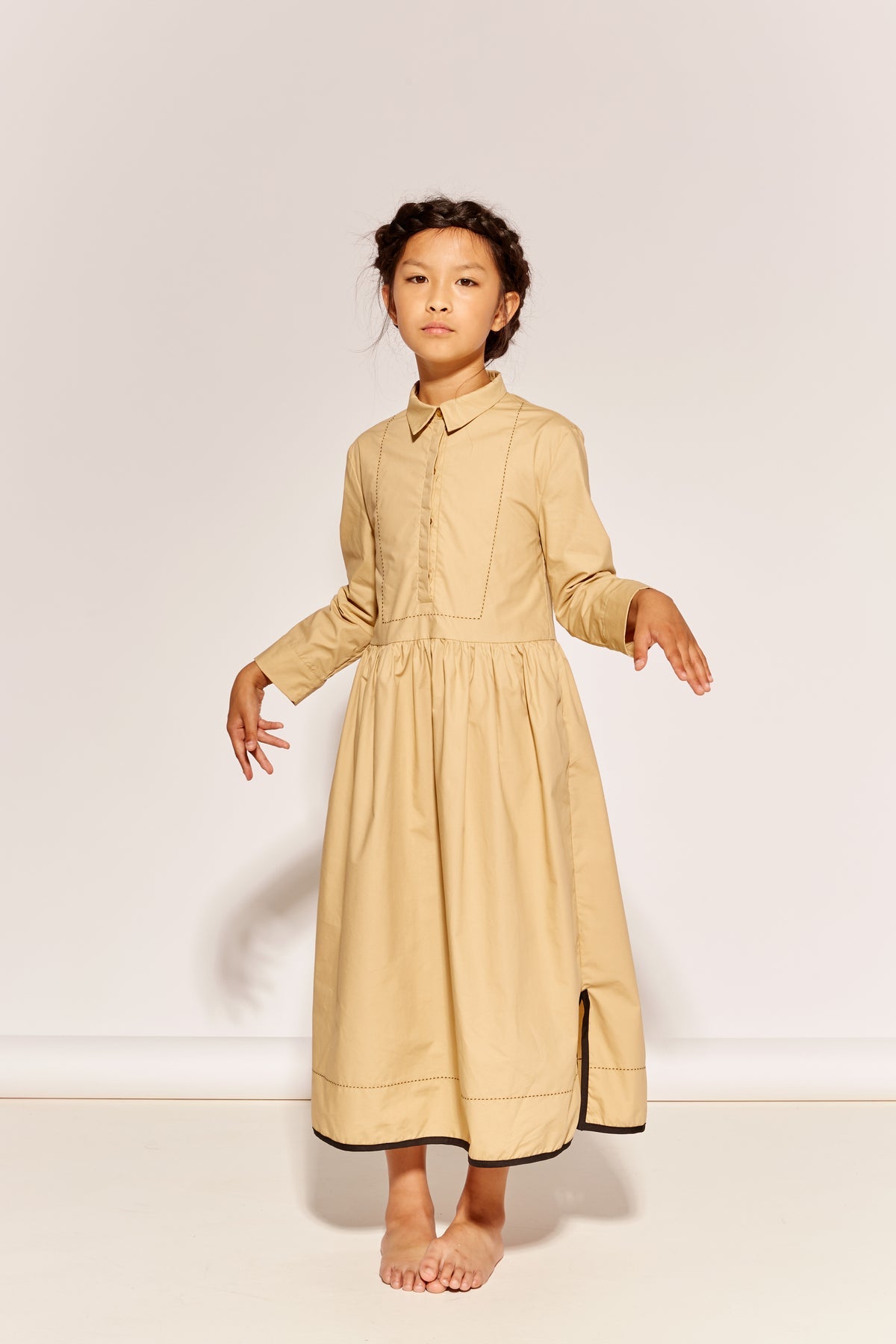 Camel Over Easy Dress