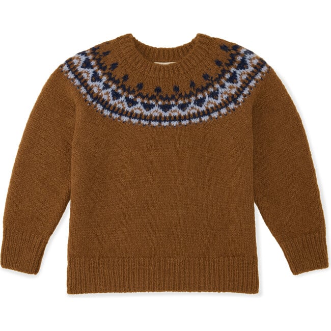 The sunday collective Alpaca fair isle sweater