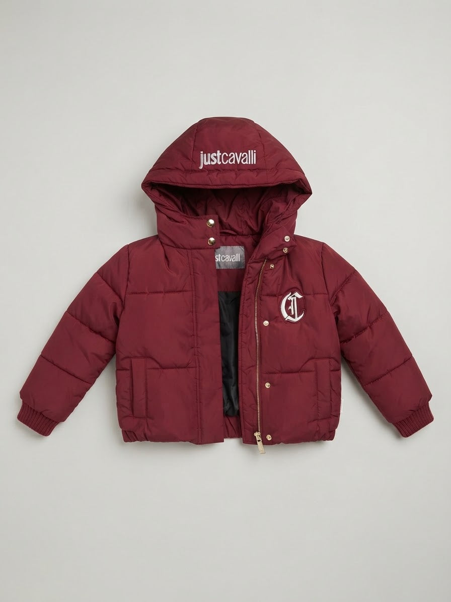 Just Cavalli Padded Jacket Pallas (Hoodie) - Bordeaux
