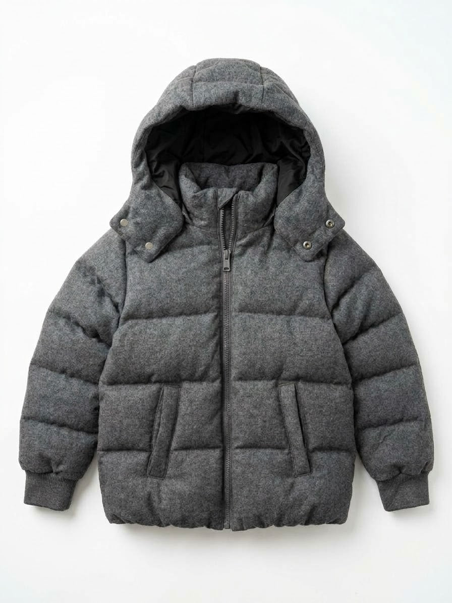 Kids Classic Bomber/Edit- no fur - Grey