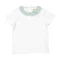 Fern Gingham Collar Tee