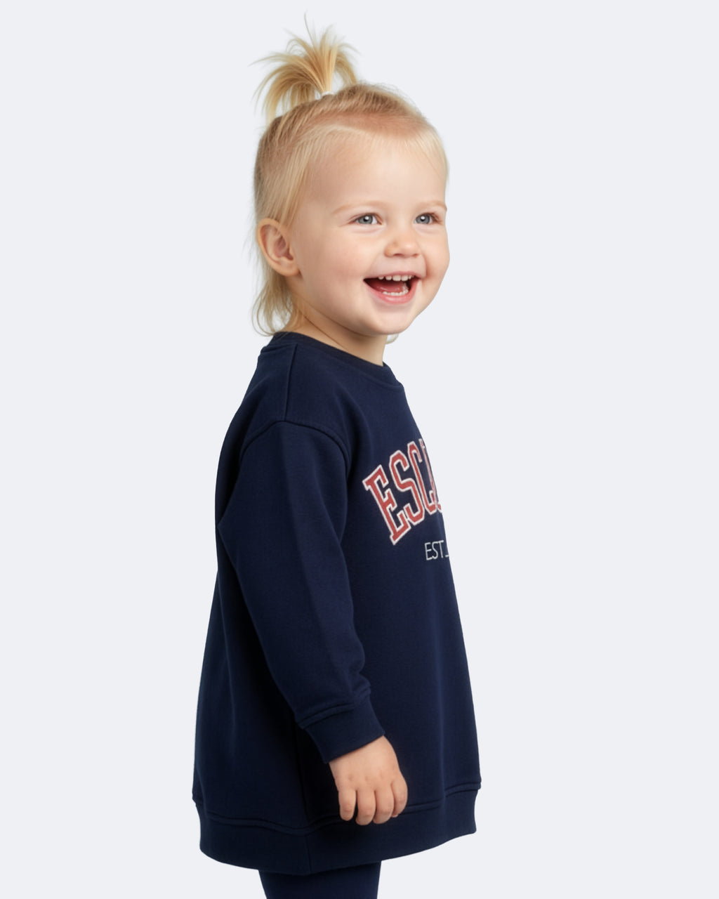 BABY GIRL LS LOGO DRESS - ESCADA