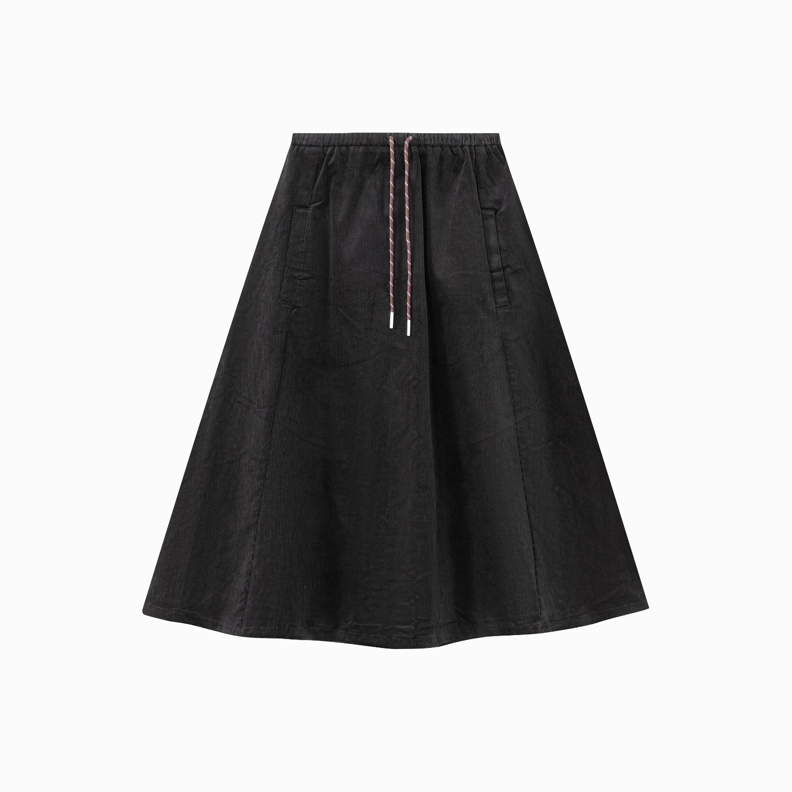 Black Corduroy Skirt